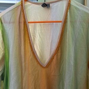BL^NK LONDON beautiful watercolor shirt size Large